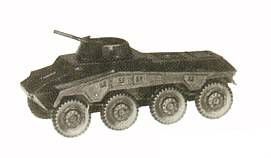 German Armored Car 234/1 Z-122