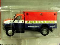 "GMC Ambulance, Red/White/Blue"