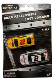 Nascar Drivers Brad Keselowski & Joey Logano