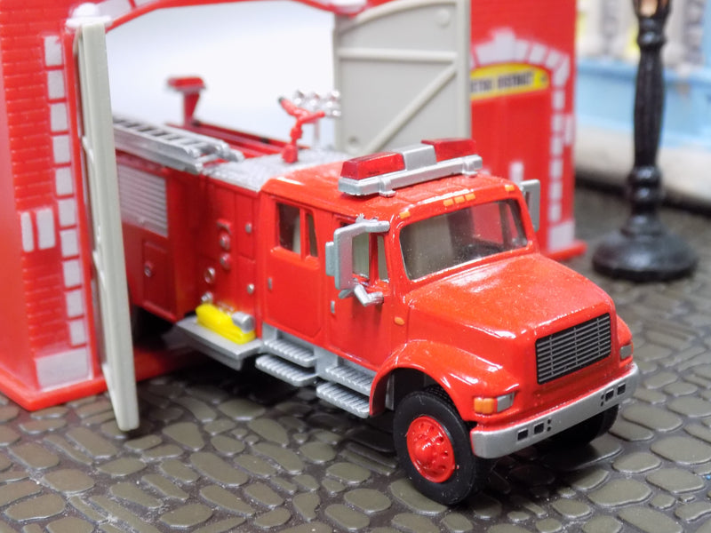 Fire Trucks Respond