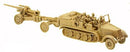 Afrika Halftrack with Fieldgun Set Z-379