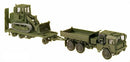 Pioneer Set with MAN Truck with Flatbed Trailer & Kibri Bulldozer Z-409