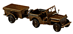 Jeep with Trailer Z-444