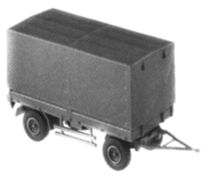 4-Wheeled 4 ton Supply Trailer Z-445