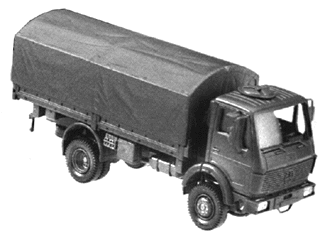 Daimler-Benz 1017A 5Ton Flatbed Truck Z-451