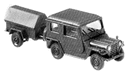 M-151-A2 Ford Jeep w/ M-416 Supply Trailer Z-482