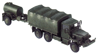 M-34 2.5 ton 6x6 Cargo Truck & M-149 A2 Water Trailer Z-483