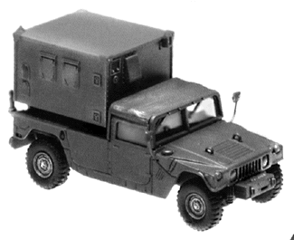 M-1038 Hummer with Box Shelter Z-487