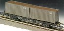 BW Van Trailers On Flatcar Z-812