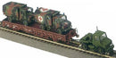 Kbs 442 Flatcar with Unimog Cargo Truck & Unimog Ambulance Z-825