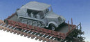 SdKfz 7 on Flatcar Z-836