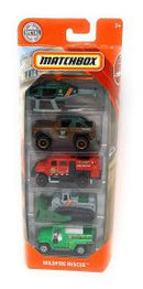 Wildfire Rescue Set (4 vehicles & helicopter)