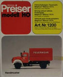 Fire Brigade Magirus F Mercur 125A