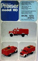 Tank Pumper TLF16 Magirus Mercur 125A