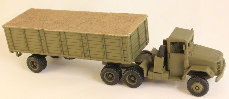 Cargo Tractor With Stake Trailer