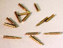 HO Scale Model 75mm 7 Empty Brass 7 Rounds
