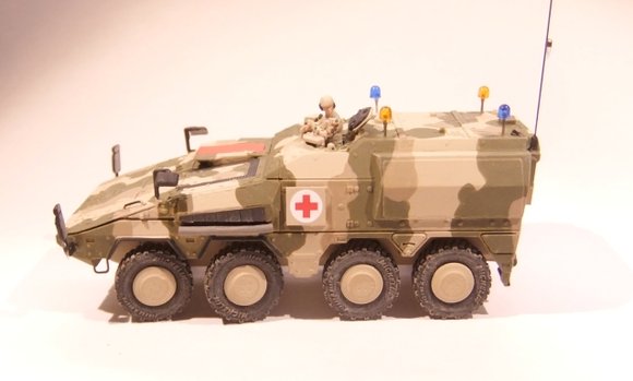 Boxer Armored Ambulance, ISAF