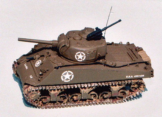 M4A3 75W Sherman Tank Late Production