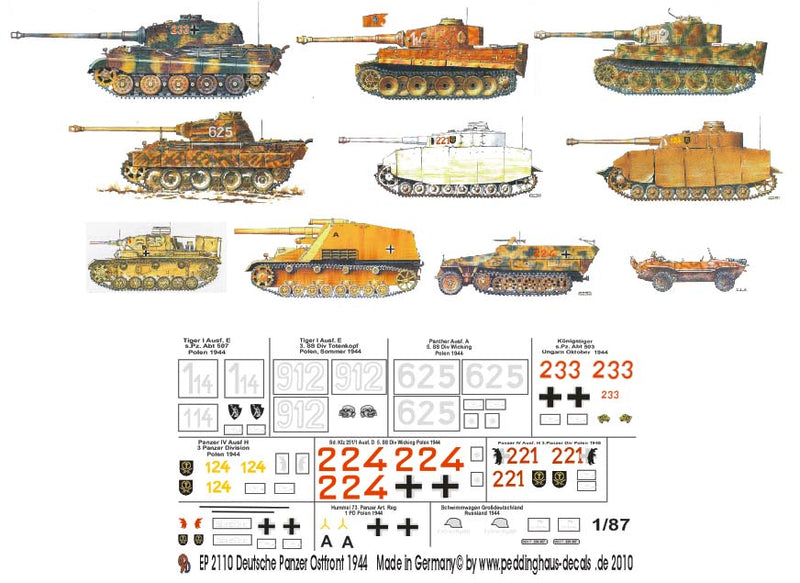 German Panzer Russian Front 1944