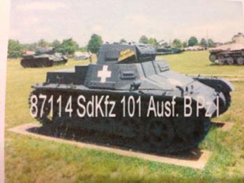 Panzer I Ausf B SdKfz 101